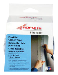 ADFORS  FibaTape  25 ft. L x 2.5 in. W Polymer  White  Corner Tape