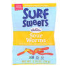 Surf Sweets Gummy Worms - Sour - Case of 12 - 2.75 oz.