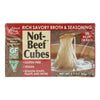 Edwards and Sons Natural Bouillon Cubes - Not Beef - 3.1 oz - Case of 12