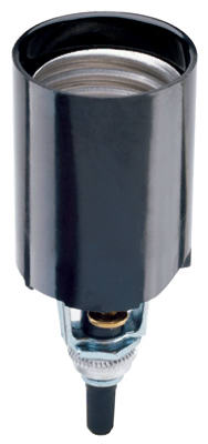 Incandescent Candle Socket, 660-Watt, 250-Volt