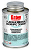 Oatey Clear Cement For Flexible PVC 4 oz