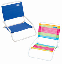 Beach/Sand Chair, Steel Frame, Assorted