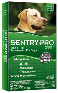 Pro XFT Flea & Tick Treatment, For Dogs Over 60-Lbs.