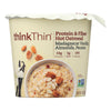 Think! Thin Protein & Fiber Hot Oatmeal -Vanilla - Almonds - Pecan - Case of 6 - 1.76 oz