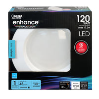 Feit Electric Enhance White 5-6 in. W LED Dimmable Recessed Downlight 17.2 W