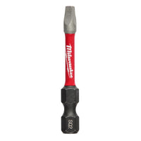 Milwaukee Shockwave Square #2 X 2 in. L Screwdriver Bit Steel 1 pc