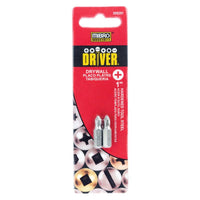 Mibro Phillips #2 X 1 in. L Drywall Insert Bit S2 Tool Steel 2 pc