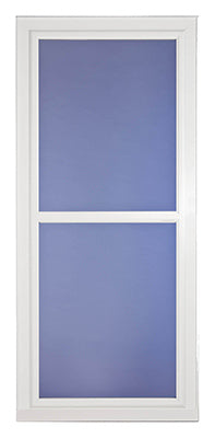 Easy Vent Selection Storm Door, Full-View Glass, White, 32 x 81-In.