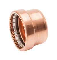 Mueller Streamline Streamline 3/4 in.   Press  T X 3/4 in.   D Press  Copper Cap