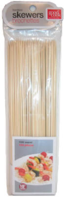 Bamboo Skewers, #10, 100-Pk.