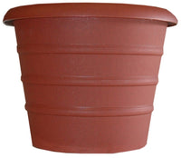 Akro Mils MSA08001E07 8" Terra Cotta Marina Planter (Pack of 10)