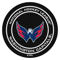 NHL - Washington Capitals Hockey Puck Rug - 27in. Diameter