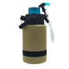 Nice 1 gal. Brown Pump 2-Pour Insulated Jug with Hose & Spout