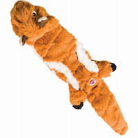 Quilted Chipmunk Stuffing-Free Dog Toy, 14-In.