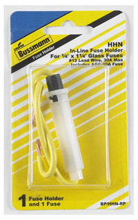 Automotive Fuse Holder, .25 x 1.15-In., 30-Amp (Pack of 5)