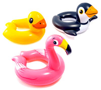 The Wet Set 59220ep 24 X 22 Animal Split Swim Rings Assorted Styles