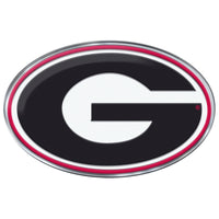 University of Georgia Heavy Duty Aluminum Color Emblem