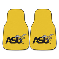 Alabama State University Carpet Car Mat Set - 2 Pieces