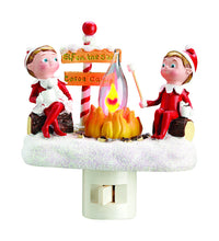 Roman  Elf on Shelf  Night Light  Multicolored  Resin  1 pk