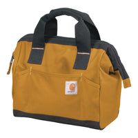 Carhartt Trade 11 in. W X 7-1/2 in. H Polyfiber Tool Tote Brown