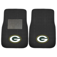 NFL - Green Bay Packers Embroidered Car Mat Set - 2 Pieces