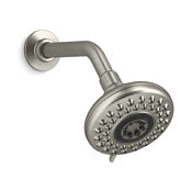 Kohler R75567-G-Bn 4-3/4 Vibrant Brushed Nickel Enlighten Multifunction Showerhead