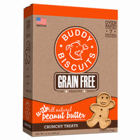 Buddy Biscuits - Biscuit Green Fr Peanut But Bk - Case of 12 - 14 OZ