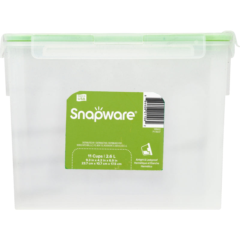 Snap Top Clear Storage Box with Handle - 150 oz