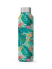 Quokka Stainless Steel Bottle Solid Tropical 630 ml (Pack of 2)