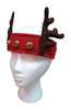 Dyno  Reindeer Ears  Headband  Red  Polyester  1 pk