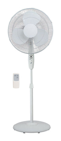 Pelonis  42 in. H x 16 in. Dia. 3 speed Oscillating Pedestal Fan