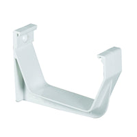 Amerimax 5.75 in. H x 3.25 in. W x 5.75 in. L White Vinyl Exterior Hook Bracket