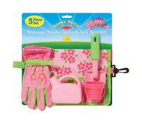 Melissa & Doug  Sunny Patch  Garden Tool Belt Set  Plastic  Assorted  5 pc.