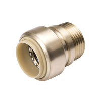 BK Products ProLine 1/2 in. Push X 1/2 in. D MPT Brass Adapter