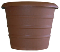 Akro Mils MSA20001E07 20" Terra Cotta Marina Planter (Pack of 4)