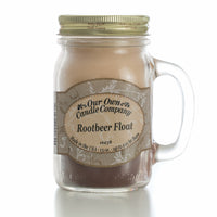 Mason Jar Candle, Root Beer Float, 13-oz.