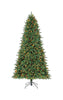 Celebrations  9 ft. Multicolored  Prelit Grand Fir  Artificial Tree  1200 lights