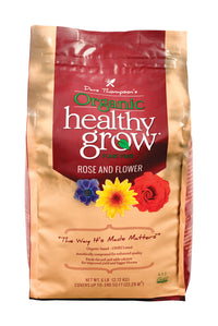 Healthy Grow Organic Granules Roses and Flowers Plant Food 6 lb