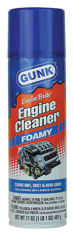 Gunk FEB1 Foamy Engine Brite Engine Cleaner - 17oz. 2 Pack 