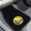 NBA - Golden State Warriors Embroidered Car Mat Set - 2 Pieces