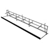 Vulcan Industries 9 in. H X 10 in. W X 47 in. L Black Bulk Saw Blade Display Rack Metal