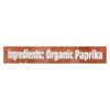 Spicely Organics - Organic Paprika - Case of 3 - 1.7 oz.