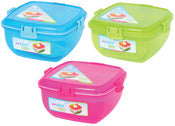 Sistema 1376-1 37 Oz Assorted Colors Salad To Go™