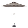 Living Accents BZV00405B01 Colma Tiltable Market Umbrella, Taupe, 9' Dia