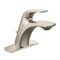 SPOT RESIST BRUSHED NICKEL ONE-HANDLE BATHROOM FAUCET