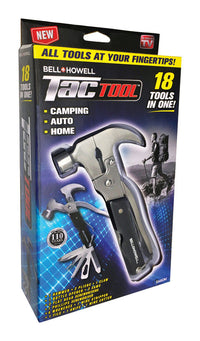 Bell and Howell  As Seen On TV  18 Tools In One  TacTool  ABS/Rubber/Stainless Steel  1 pk