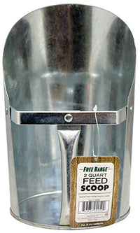 Free Range 4252 2 Quart Metal Feed Scoop                                                                                                              