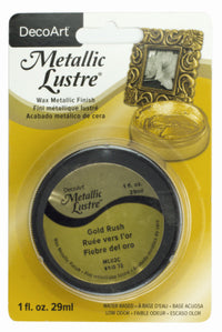 Metallic Wax, Gold Rush, 1-oz.