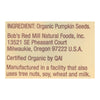 Bob's Red Mill - Seeds Organic Pumpkin - Case of 4-12 OZ