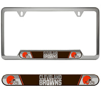 NFL - Cleveland Browns Embossed License Plate Frame